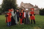 Picture of my class at 
Craigmillar Castle