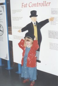 Jennifer at Thomas the Tank Engine
Exhibition at York Railway Museum
